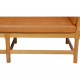 Børge Mogensen Spoke-back sofa in cognac anilin leather