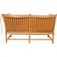 Børge Mogensen Spoke-back sofa in cognac anilin leather