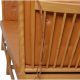 Børge Mogensen Spoke-back sofa in cognac anilin leather