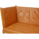 Børge Mogensen Spoke-back sofa in cognac anilin leather
