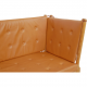 Børge Mogensen Spoke-back sofa in cognac anilin leather