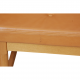 Børge Mogensen Spoke-back sofa in cognac anilin leather