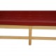 Børge Mogensen Spoke-back sofa in red leather