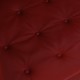 Børge Mogensen Spoke-back sofa in red leather