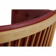 Børge Mogensen Spoke-back sofa in red leather