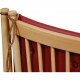 Børge Mogensen Spoke-back sofa in red leather