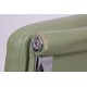 Charles Eames Ea-219 office chair fully upholstered in Green leather