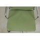 Charles Eames Ea-219 office chair fully upholstered in Green leather