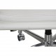 Charles Eames Ea-217 Kontorstol i hvidt læder