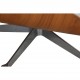 Charles Eames Lounge chair med skammel i hvidt læder