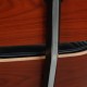 Charles Eames Lounge chair med Skammel i sort læder