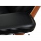 Charles Eames Lounge chair i sort læder
