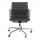 Charles Eames New Office chair Ea-117 with black leather