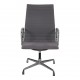 Charles Eames Ea-109 chair with patinated grey fabric