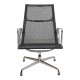 Charles Eames Ea-116 lounge chair with black net