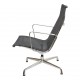 Charles Eames Ea-116 lounge chair with black net