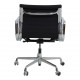 Charles Eames Ea-117 office chair with black hopsak fabric 