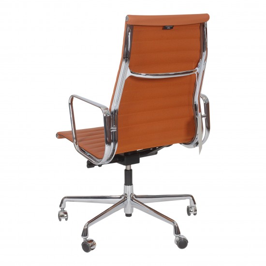 Charles Eames New Office chair Ea-119 with cognac leather