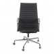 Charles Eames New Office chair Ea-119 with black leather