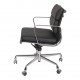 Charles Eames New Office chair Ea-217 with black leather