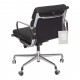 Charles Eames New Office chair Ea-217 with black leather