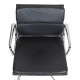 Charles Eames Ea-208 softpad chair with black leather