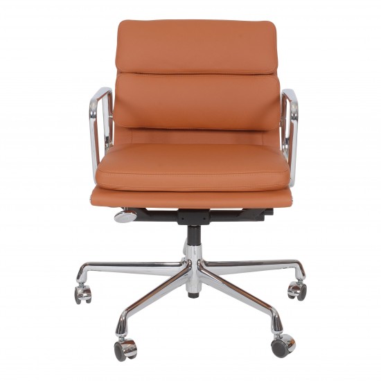 Charles Eames Ny Kontorstol Ea-217 i cognac classic læder