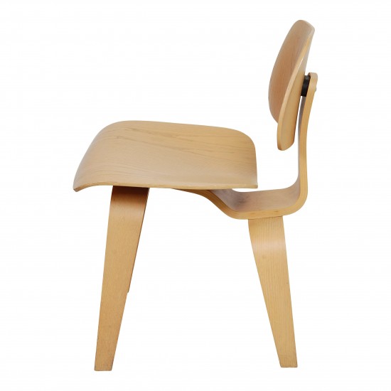 Charles Eames DCW Chair of molded ash