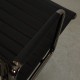Charles Eames Ea-108 in dark brown leather