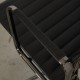 Charles Eames Ea-108 in dark brown leather