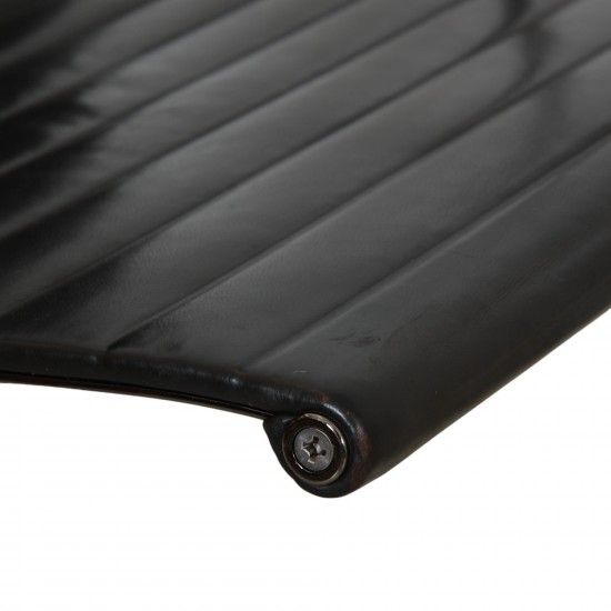 Charles Eames Ea-108 in dark brown leather