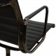 Charles Eames Ea-108 in dark brown leather