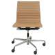 Charles Eames EA-115 office chair in beige leather