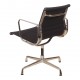 Charles Eames chair EA-108 with black hopsak fabric