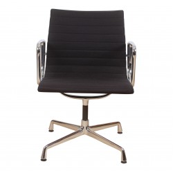 Charles Eames chair EA-108 with black hopsak fabric