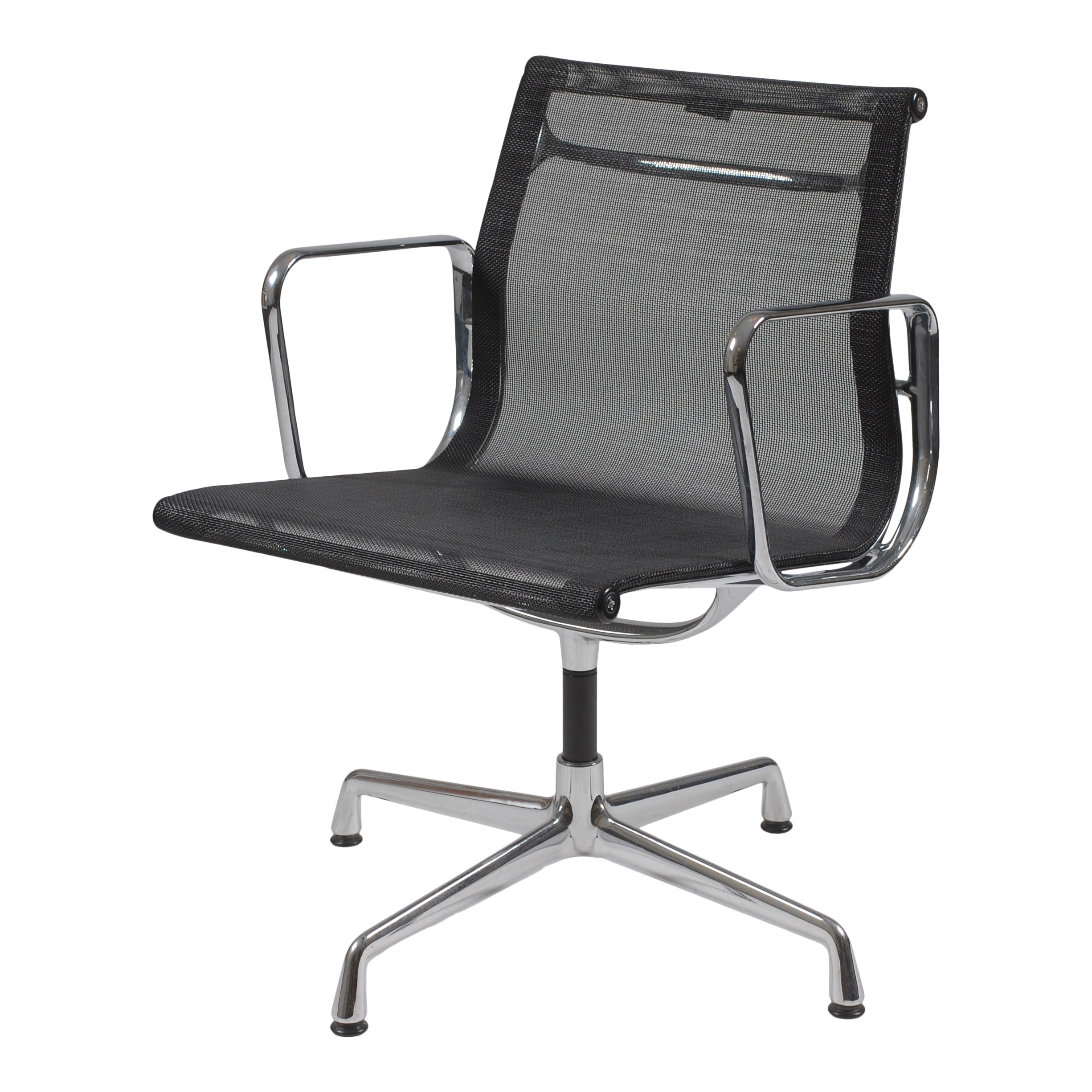 repræsentant Skærpe Mystisk Eames stol, ea 108 udført i sort net
