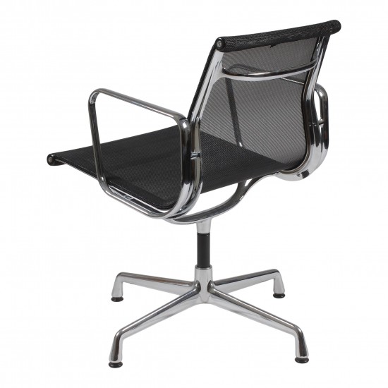 Charles Eames Ea-108 chair with black mesh