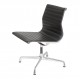 Charles Eames Ea-105 chair with black leather