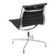 Charles Eames Ea-105 chair with black leather