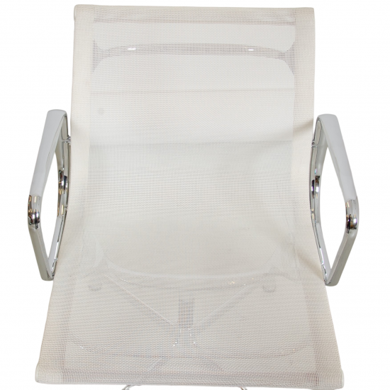 Charles Eames Chair Ea-108 in white mesh