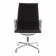 Charles Eames Ea-109 chair with black hopsak fabric