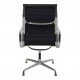 Charles Eames Ea-109 chair in dark brown leather