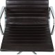 Charles Eames Ea-109 stol i mørke brun læder