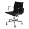 Charles Eames office chair, EA-117 with black hopsak fabric 