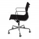 Charles Eames office chair, EA-117 with black hopsak fabric 