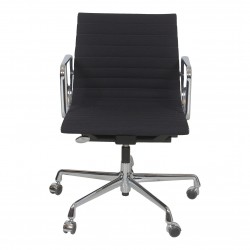 Charles Eames Ny kontorstol EA-117 i sort hopsak stof Charles Eames Ny kontorstol EA-117 i sort hopsak stof