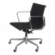 Charles Eames New office chair EA-117 with black hopsak fabric