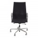 Charles Eames EA-119 office chair with black hopsak fabric, older model