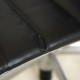 Charles Eames Ea-119 office chair in black leather, by Herman Miller