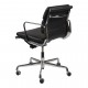 Charles Eames Office chair, EA-217 with black leather